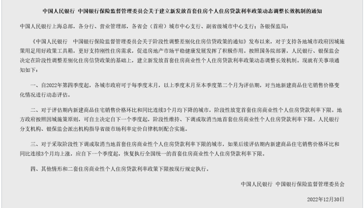 3.8%的首套房利率将重新上调-机构-房价回暖或触发动态调整机制