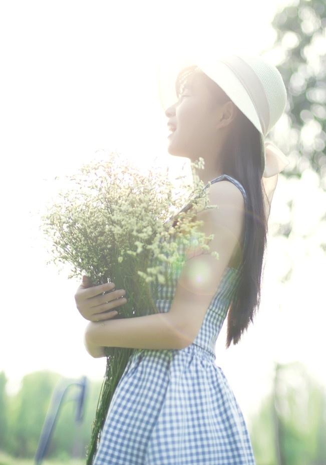 小清新少女夏日纯情可人写真