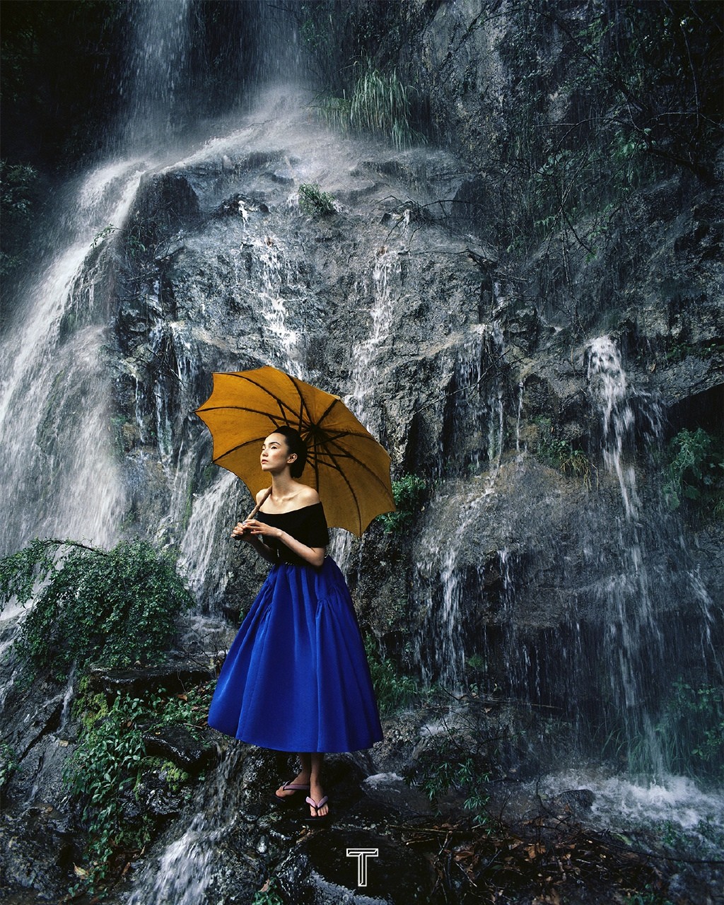 雎晓雯夏日静谧写真图片