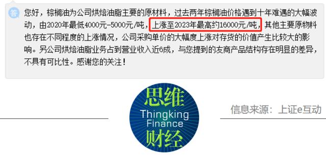 被棕榈油牵着鼻子走 南侨食品净利润减半