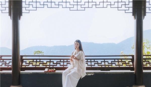 清纯美女小清新时尚写真 写意中国风宛若仙子