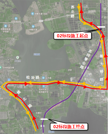最新通告!苏州大中环日趋成型!