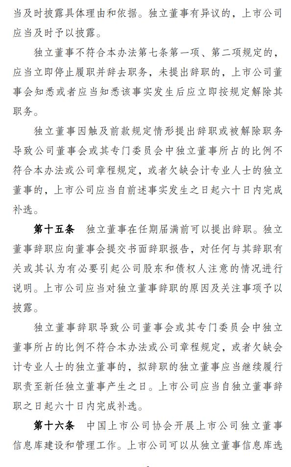 放大招！八类人不得担任上市公司独董！22年首次重大改革