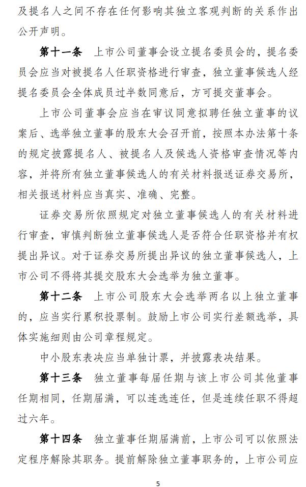 放大招！八类人不得担任上市公司独董！22年首次重大改革