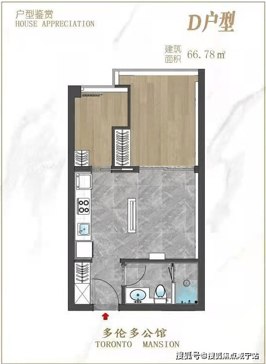 多伦多公馆地铁3-4-8号线 三轨交汇-多伦多公馆总价∶419万-778万