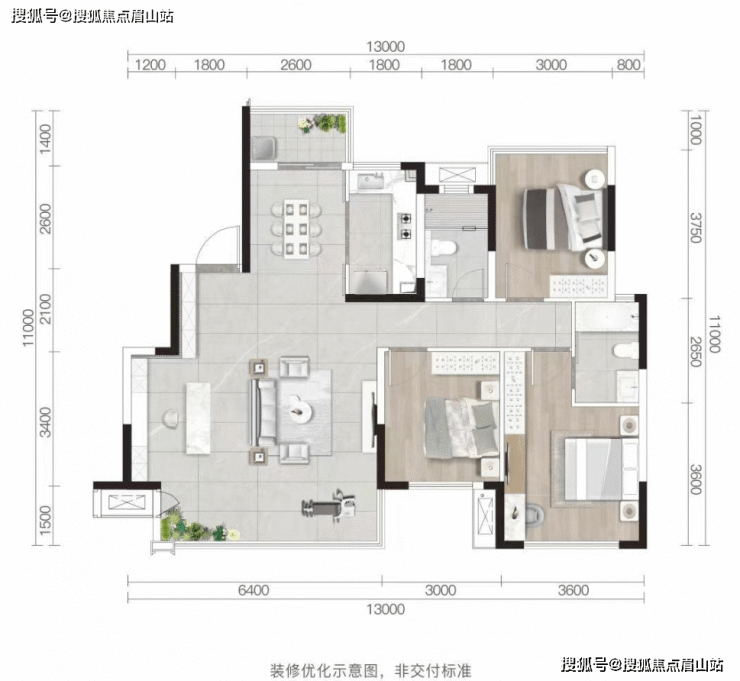 华润置地静安府华润新房,成华中环2.5环建面-128㎡-141㎡楼盘性价比怎么样-