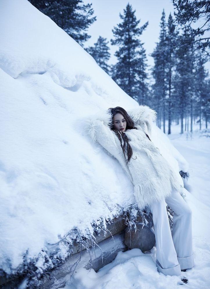 冰雪女王张钧甯封面大片