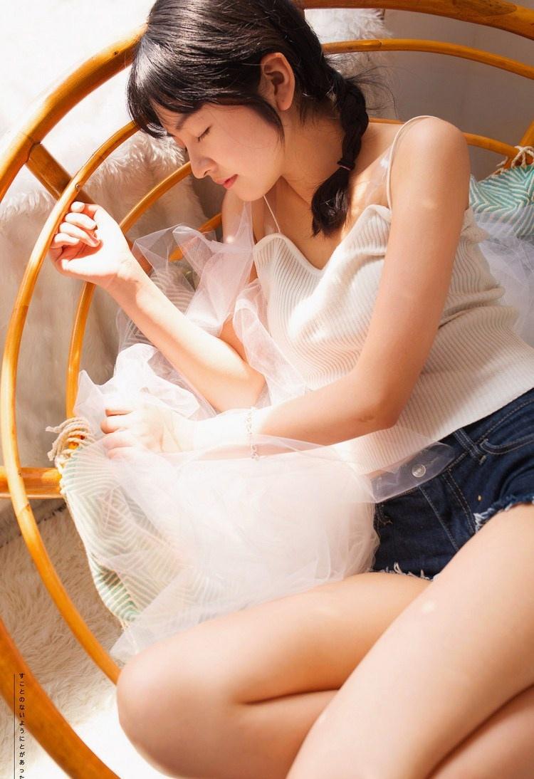 元气美少女笑容甜美露虎牙多彩日系写真