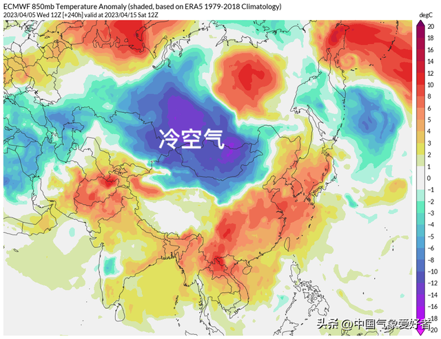 两次冷空气排队南下，北方将现藕盒型降温！权威预报：偏冷区扩大