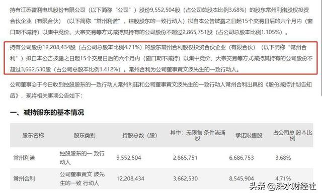 江苏雷利连续三天20CM涨停，大股东火速套现，引发交易所关注