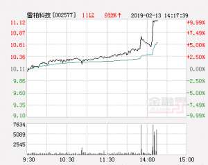 雷柏科技股票(快讯：雷柏科技涨停 报于1112元)