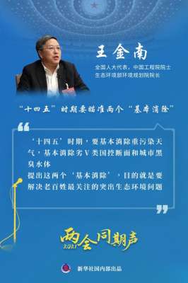 王金南(未来5年，美丽中国什么样？——专访中国工程院院士、生态环境部环境规划院院长王金南代表)