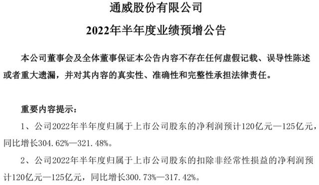 日赚6944万元！靠饲料起家的通威股份，硅料红利能吃到何时？