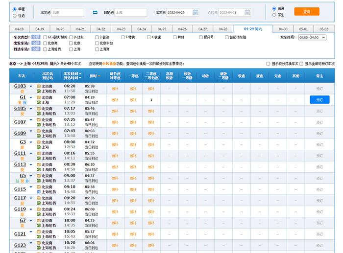 “五一”返程火车票今起开售 这些线路车票或紧张