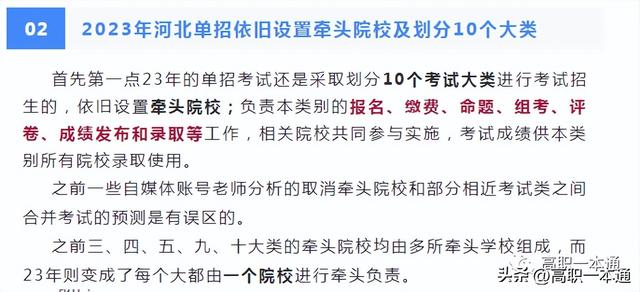 2023年河北高职单招将有这8点新变化