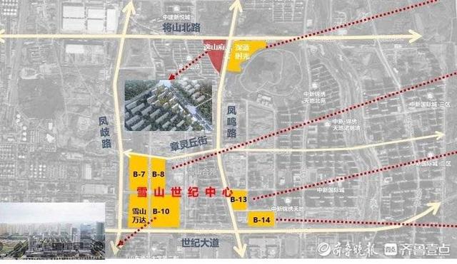 地铁“跑进”商场，新地标搭配新场景，济南将新添两座商业综合体