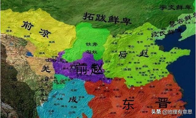 五胡乱华中的匈奴、鲜卑、羯、氐、羌，最后都改成了什么汉姓？