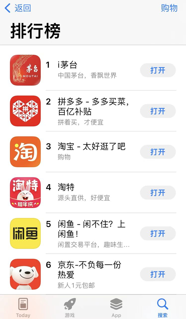 茅台官方新电商平台“i茅台”App上线一天登顶AppStore免费榜第一