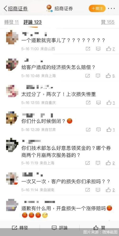 招商证券再被骂上热搜！两个月内交易系统二次宕机、股民直言造成经济损失