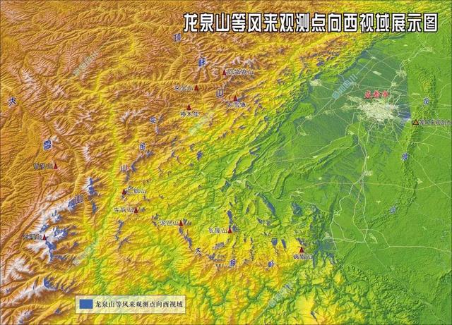 在成都龙泉山西眺能看到哪些雪山？他们做了这张可视分析图