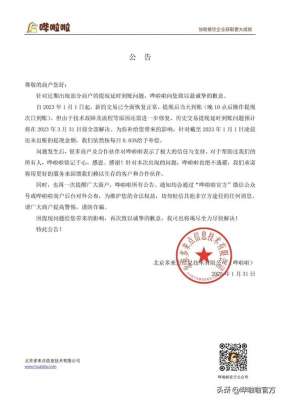 哗啦啦商户中心(关于近期部分商户提现延时到账的公告)