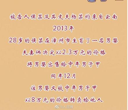 亲生父母6年卖4孩获刑10年