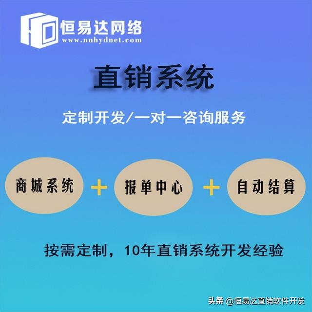 多用户商城直销系统模式开发解析