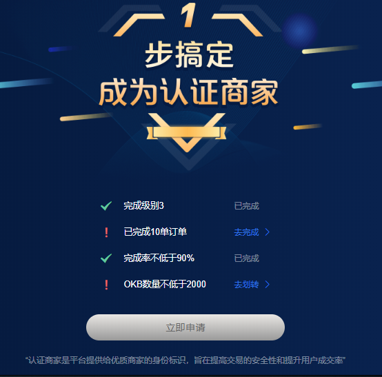 OKEx严格商家认证，打造风控“宙斯盾”