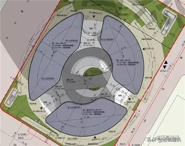 中西部再添高楼，武汉泰康总部大厦拟定高度272米