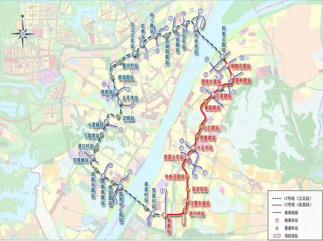 武汉首条地铁环线最新进展