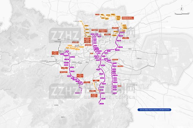 杭州地铁四期站点位置公布，1公里范围内都有哪些楼盘？