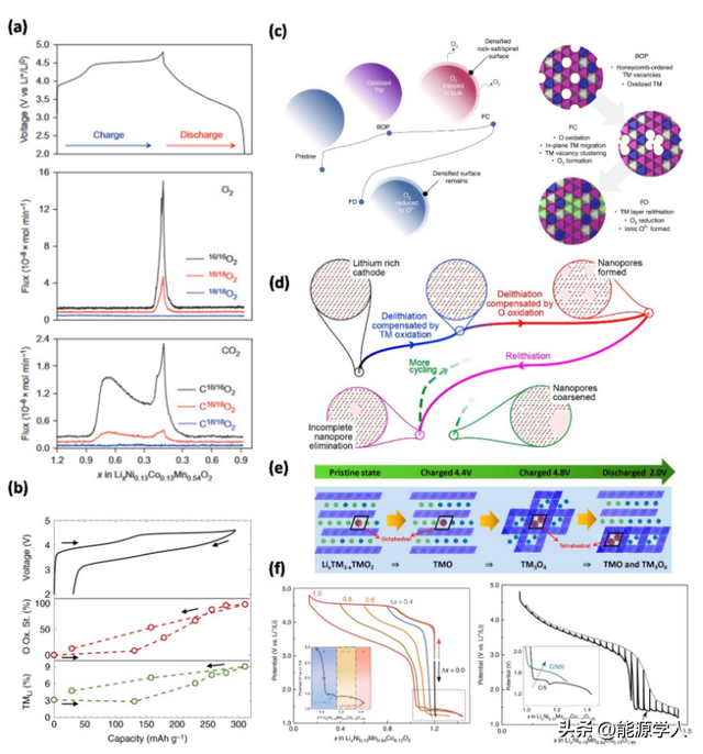 一文掌握富锂正极中阴离子氧化还原行为
