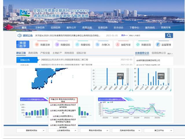 青岛市政府采购网上商城即将启用，欢迎供应商进驻