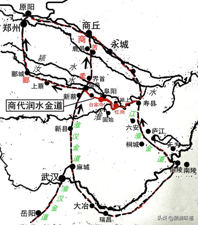 阜阳润河金道，串起多少商周往事？这里曾是商周王朝控制润水廊道重要军事据点，保护南铜北运，连年征战淮夷