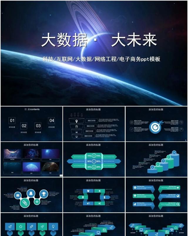 「283期」在企业，高级科技风PPT很受老板喜欢，你造吗