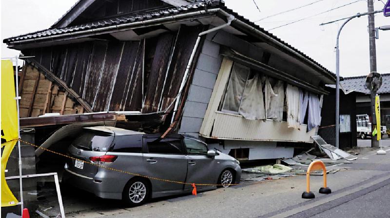 日本石川县6.5级强震 至少1死21伤