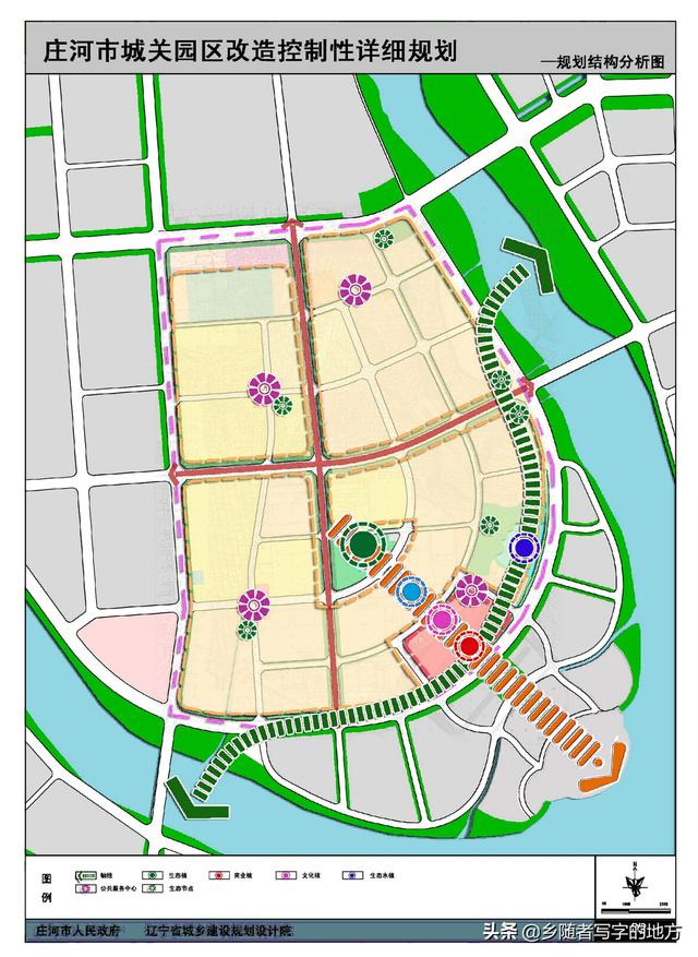 高清！辽宁省庄河市城市总体规划图（2030年），庄河人身价暴涨