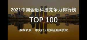 金融公司有哪些(2021年中国金融科技公司排行前100名)