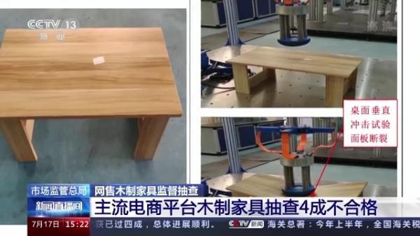 甲醛超标！主流电商平台木制家具4成不合格