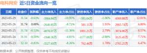 异动快报：电科网安（002268）5月30日13点6分触及跌停板