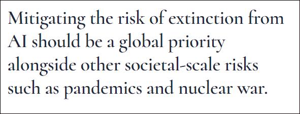 350余位专家高管联名：AI堪比核战，灭绝人类