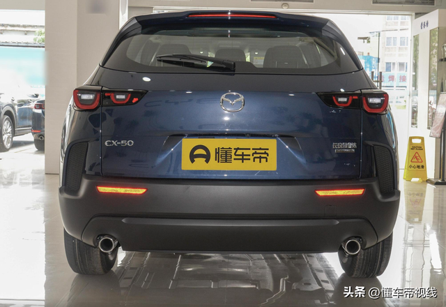 新车 | 售15.98万元/织物座椅，长安马自达CX-50行也最低配到店实拍