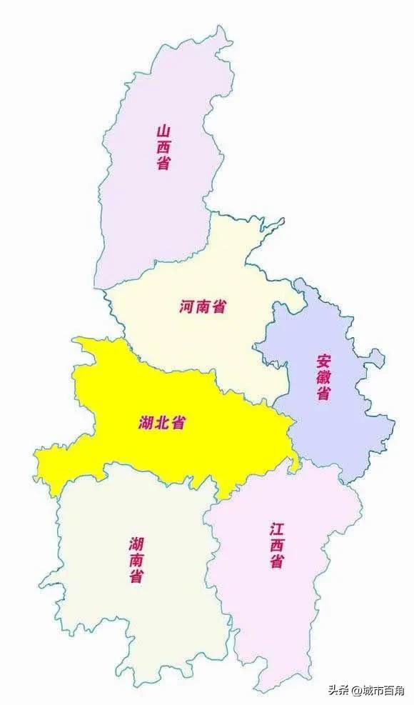 中部地区拥有3个特大城市，3个I型大城市、15个II型大城市