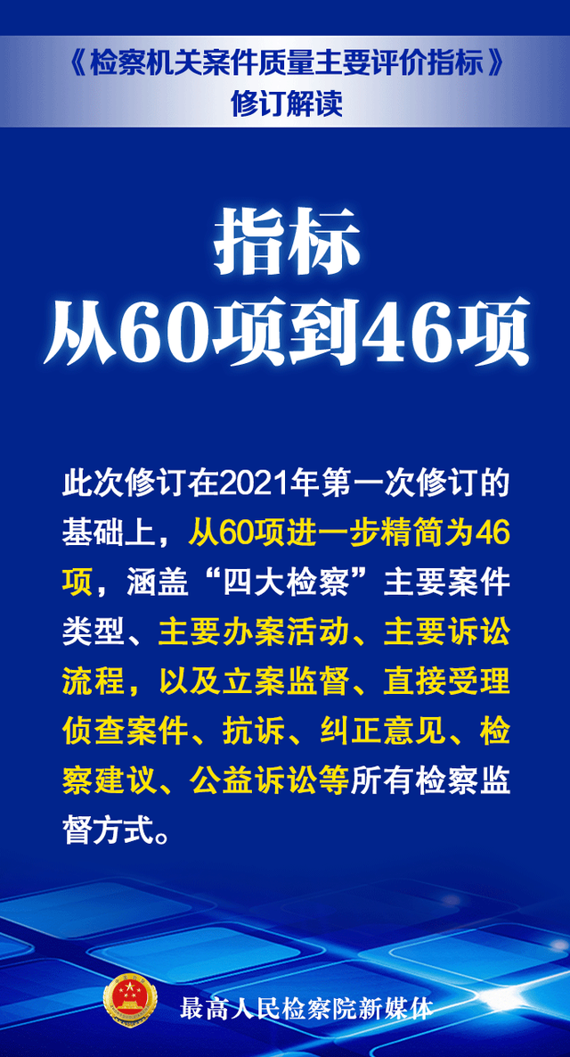 不为数据所困、不为考核所累！最新版案件质量评价指标来啦~