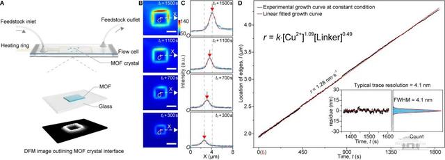 武汉大学邓鹤翔团队合作研究发现MOF单晶生长的决定性因素