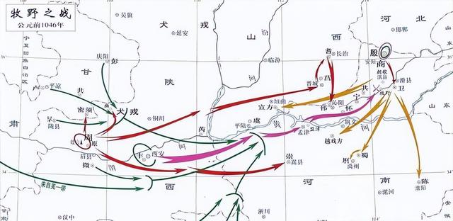 “牧野之战”的牧野在哪里？商纣王被打败的原因