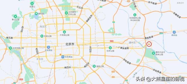 上帝视角看各地政府大楼位置—北京