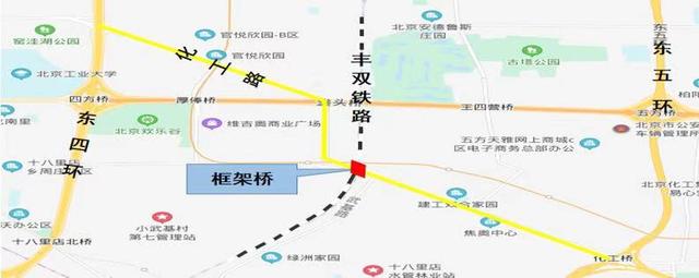 北京化工路改扩建后即将通车，垡头道口结束“汽车等火车”历史