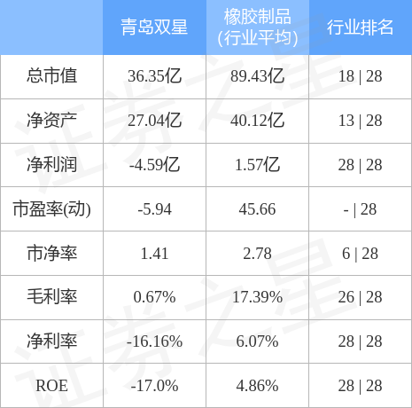 青岛双星（000599）12月6日主力资金净买入84.51万元