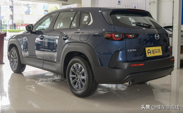 新车 | 售15.98万元/织物座椅，长安马自达CX-50行也最低配到店实拍